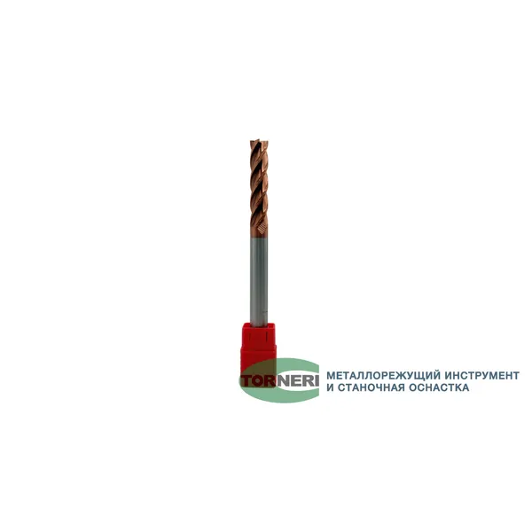 Фреза концевая твердосплавная ц/х ф 12х55х150 мм z=4, с покрытием TiXCo, HRC 55 t026030  (Фото 3)