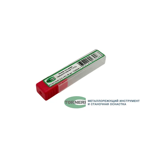 Фреза концевая твердосплавная ц/х ф 2.5х7.5х50 мм z=2, хвостовик 4 мм, с покрытием TiXCo, HRC 55 t026048  (Фото 3)