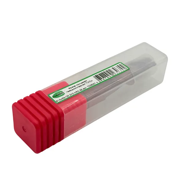 Фреза концевая твердосплавная ц/х ф 14х45х100 мм z=2, с покрытием TiXCo, HRC 55 t026057  (Фото 2)