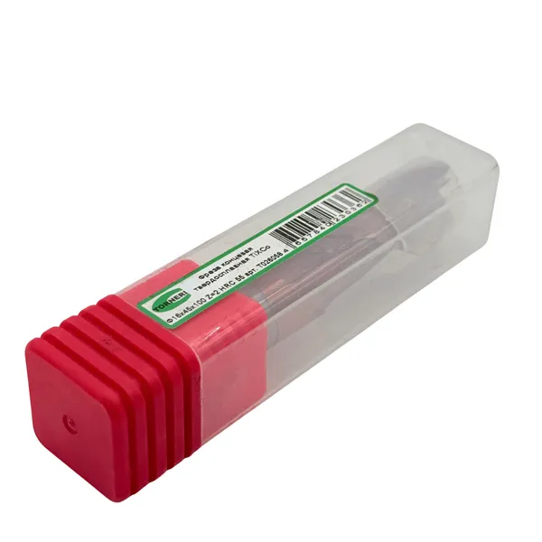 Фреза концевая твердосплавная ц/х ф 16х45х100 мм z=2, с покрытием TiXCo, HRC 55 t026058  (Фото 2)