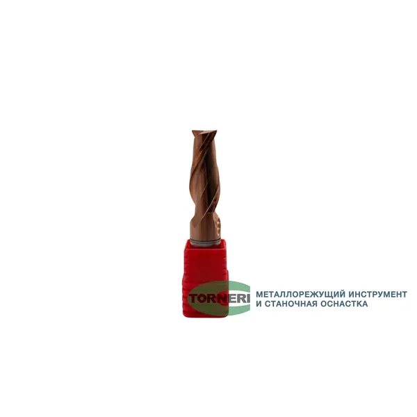 Фреза концевая твердосплавная ц/х ф 18х45х100 мм z=2, с покрытием TiXCo, HRC 55 t026059  (Фото 2)