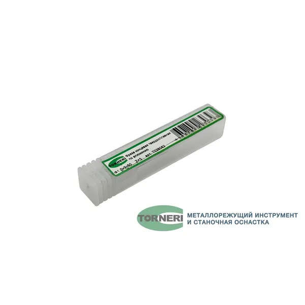 Фреза концевая твердосплавная ц/х ф 1.0х3х50 мм z=3, хвостовик 4 мм, по алюминию t026062  (Фото 3)