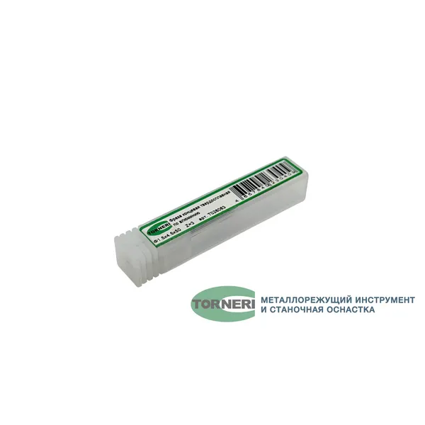 Фреза концевая твердосплавная ц/х ф 1.5х4.5х50 мм z=3, хвостовик 4 мм, по алюминию t026063  (Фото 2)