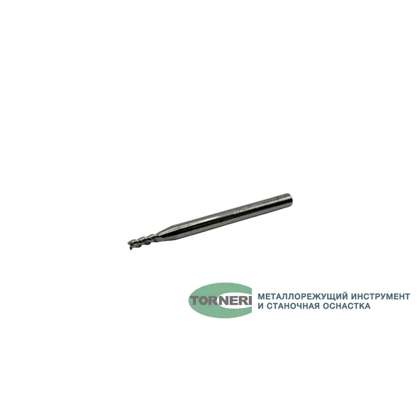 Фрезы твердосплавные t026065 Фреза концевая твердосплавная ц/х ф 2.5х7.5х50 мм z=3, хвостовик 4 мм, по алюминию