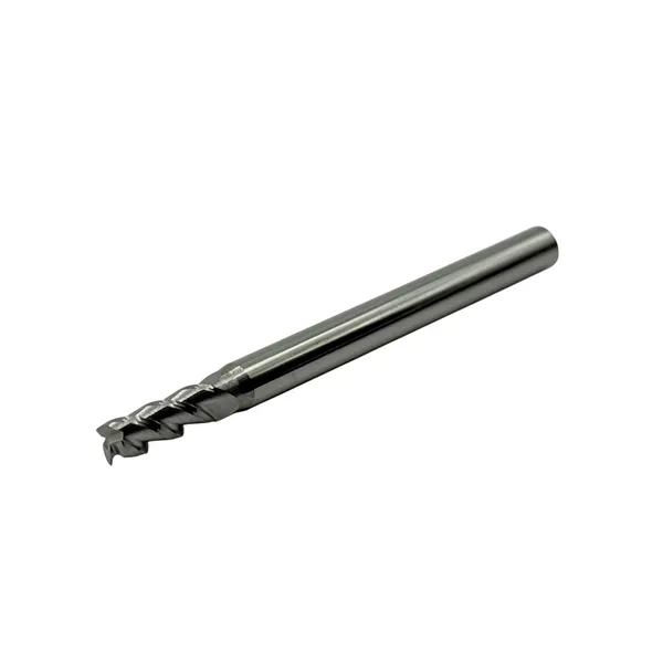 Фреза концевая твердосплавная ц/х ф 3.5х10х50 мм z=3, хвостовик 4 мм, по алюминию t026067  (Фото 2)