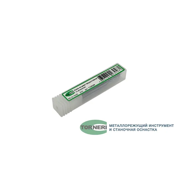 Фрезы твердосплавные t026069 Фреза концевая твердосплавная ц/х ф 5.0х15х50 мм z=3, по алюминию