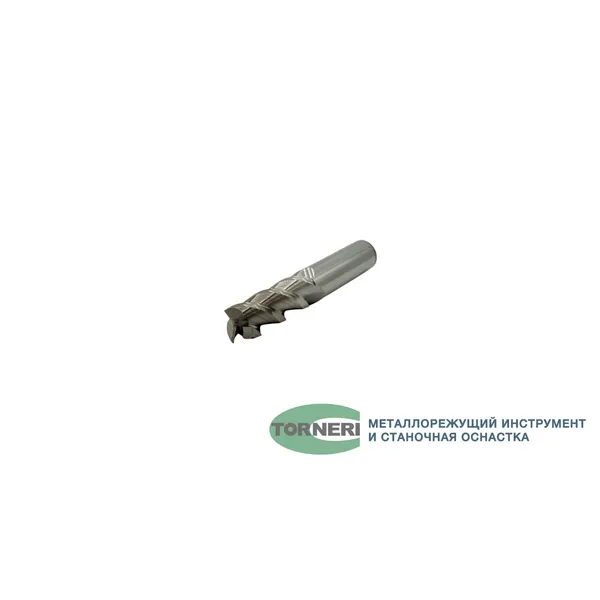 Фрезы твердосплавные t026075 Фреза концевая твердосплавная ц/х ф 16х45х100 мм z=3, по алюминию