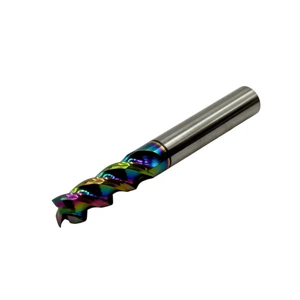 Фреза концевая твердосплавная ц/х ф 6.0х18х50 мм z=3 по алюминию для черновой обработки t026096  (Фото 2)