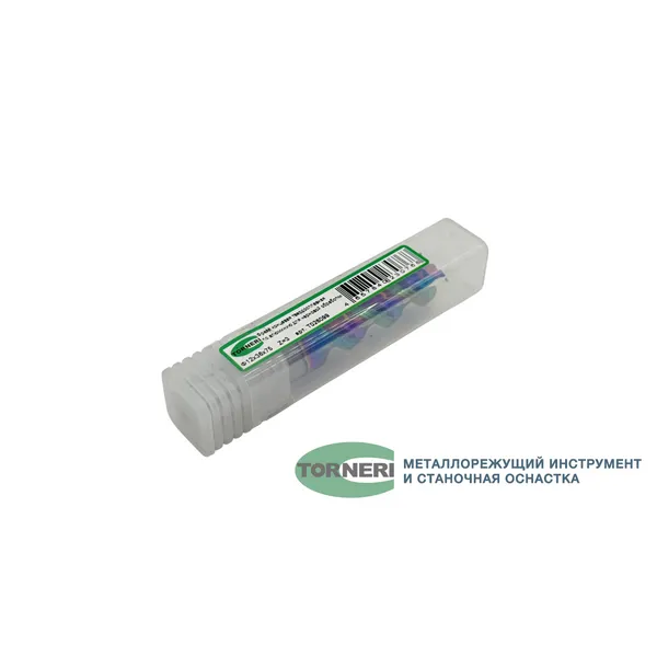 Фреза концевая твердосплавная ц/х ф 12х36х75 мм z=3 по алюминию для черновой обработки t026099  (Фото 2)