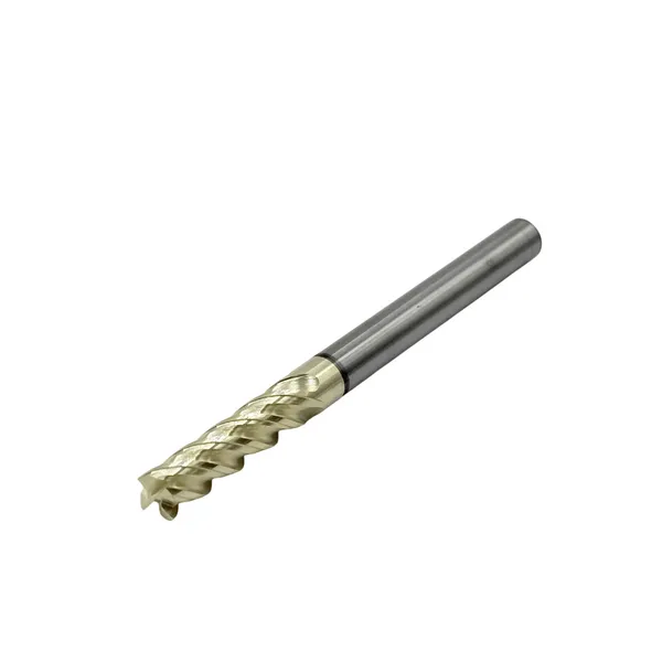 Фреза концевая твердосплавная ц/х ф 6.0х24х75 мм z=4 по нержавеющей стали и титану, с покрытием ZrN, HRC 68 t026116  (Фото 2)