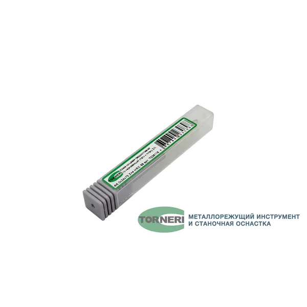 Фреза концевая твердосплавная ц/х ф 6.0х24х75 мм z=4 по нержавеющей стали и титану, с покрытием ZrN, HRC 68 t026116  (Фото 2)