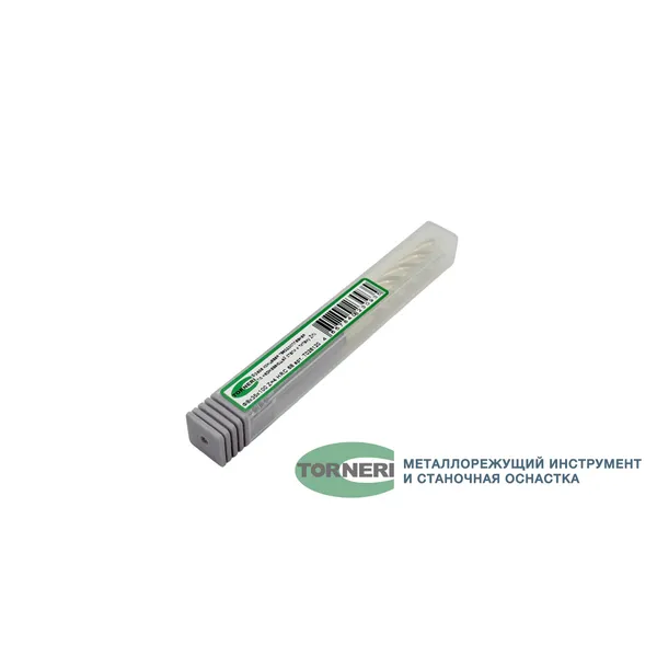 Фреза концевая твердосплавная ц/х ф 8.0х35х100 мм z=4 по нержавеющей стали и титану, с покрытием ZrN, HRC 68 t026120  (Фото 2)