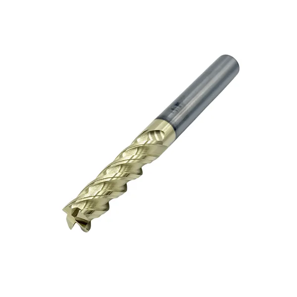 Фреза концевая твердосплавная ц/х ф 10х40х100 мм z=4 по нержавеющей стали и титану, с покрытием ZrN, HRC 68 t026121  (Фото 2)