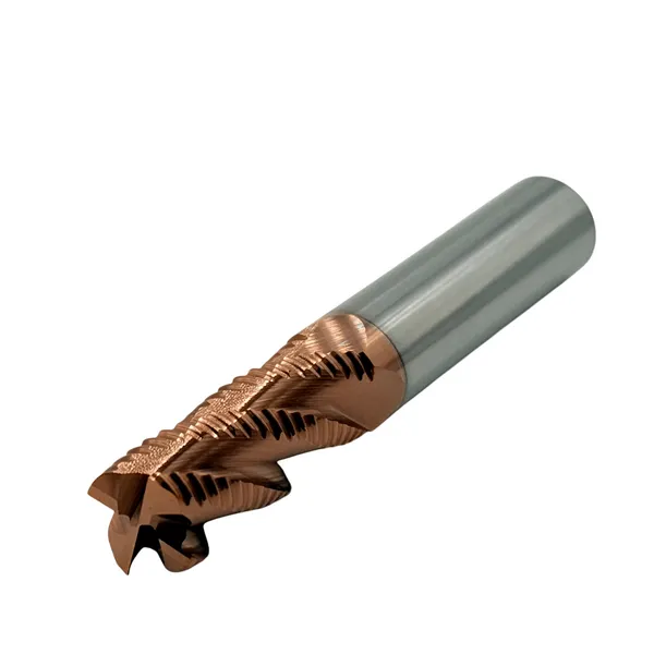 Фреза концевая твердосплавная обдирочная ц/х ф 12х30х75 мм z=4, с покрытием TiXCo, HRC 55 t026127  (Фото 3)