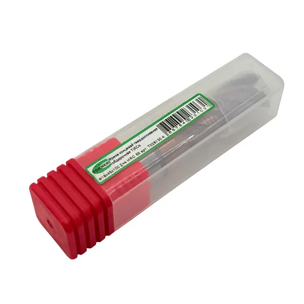 Фреза концевая твердосплавная обдирочная ц/х ф 18х45х100 мм z=4, с покрытием TiXCo, HRC 55 t026130  (Фото 3)