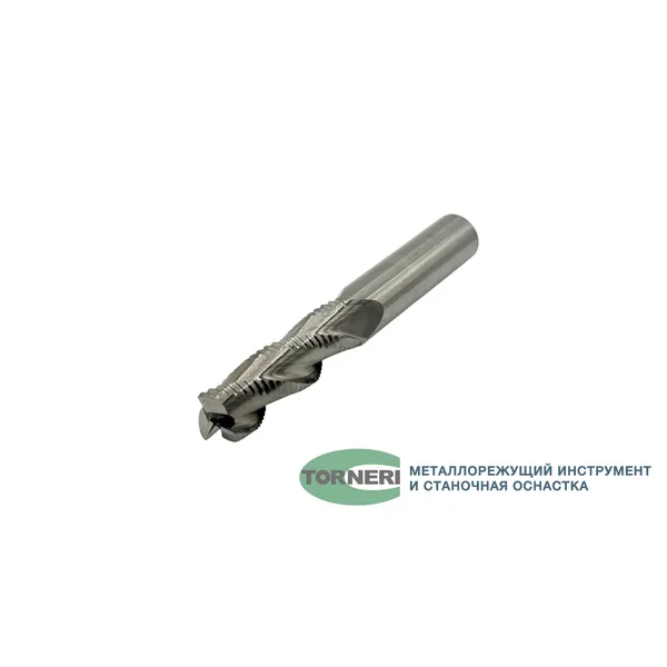 Фреза концевая твердосплавная ц/х ф 14х45х100 мм z=3, по алюминию обдирочная t026137  (Фото 2)