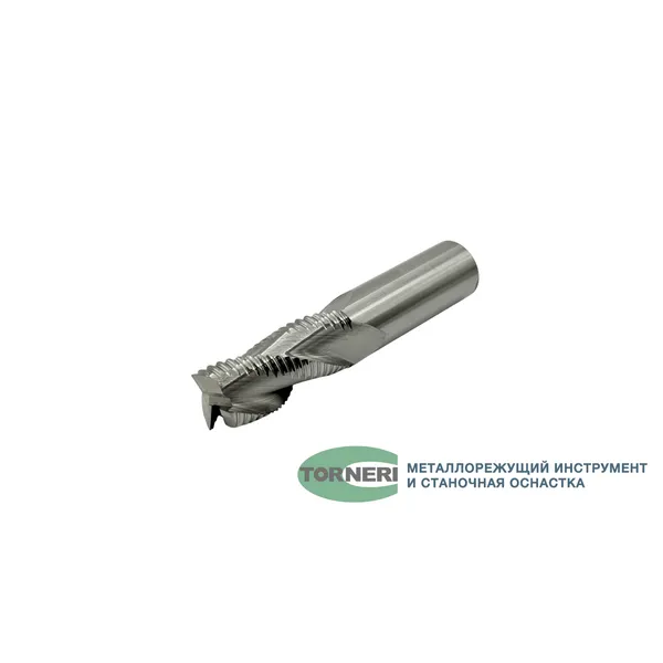 Фрезы твердосплавные t026140 Фреза концевая твердосплавная ц/х ф 20х45х100 мм z=3, по алюминию обдирочная