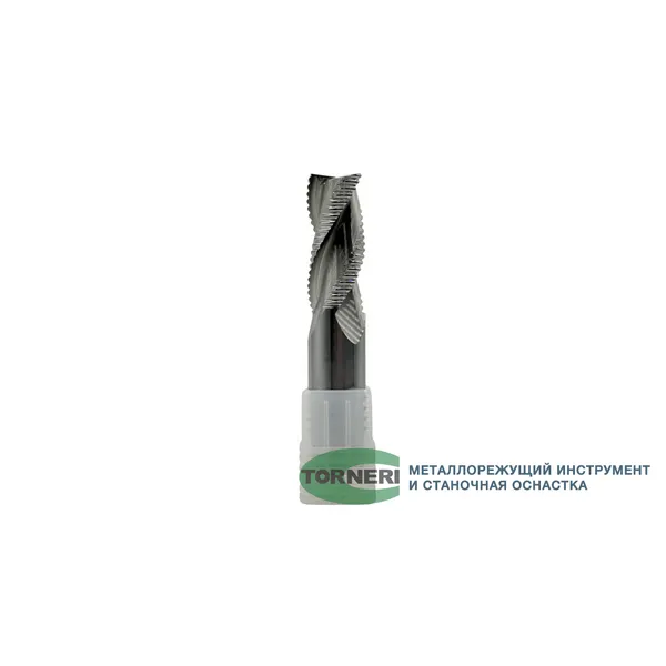 Фреза концевая твердосплавная ц/х ф 20х45х100 мм z=3, по алюминию обдирочная t026140  (Фото 2)
