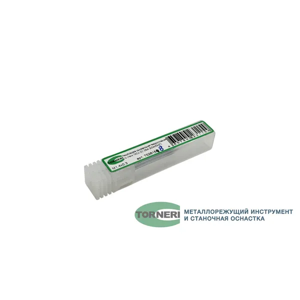 Резьбофреза однозаходная твердосплавная М 1.4х0.3 (D1.05x4.2xD4x50x3T) по стали с покрытием TiXCo t026158  (Фото 2)