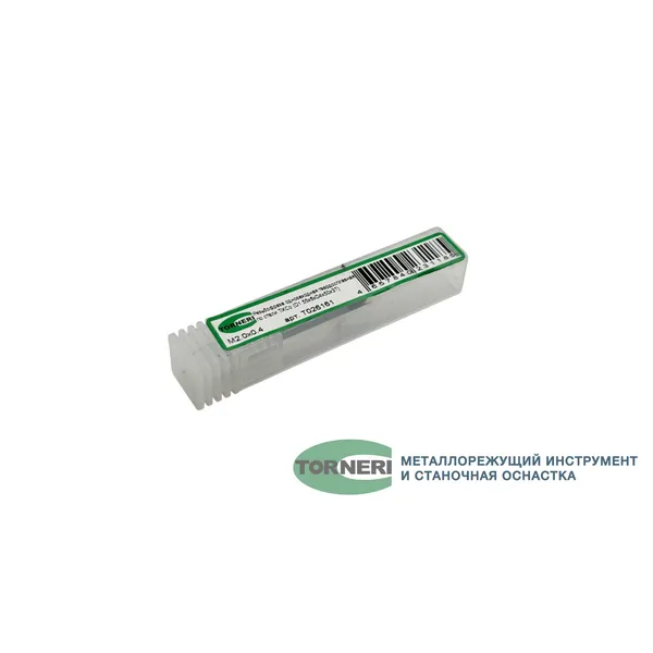 Резьбофреза однозаходная твердосплавная М 2.0х0.4 (D1.55х6хD4х50х3T) по стали с покрытием TiXCo t026161  (Фото 2)