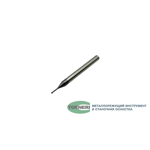 Фрезы твердосплавные t026161 Резьбофреза однозаходная твердосплавная М 2.0х0.4 (D1.55х6хD4х50х3T) по стали с покрытием TiXCo