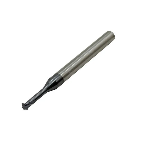 Фрезы твердосплавные t026164 Резьбофреза однозаходная твердосплавная М 3.5х0.6 (D2.75х10хD4х50х3T) по стали с покрытием TiXCo