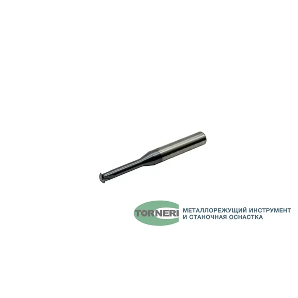 Фрезы твердосплавные t026167 Резьбофреза однозаходная твердосплавная М 6.0х1.0 (D4.8х18хD6х50х3T) по стали с покрытием TiXCo