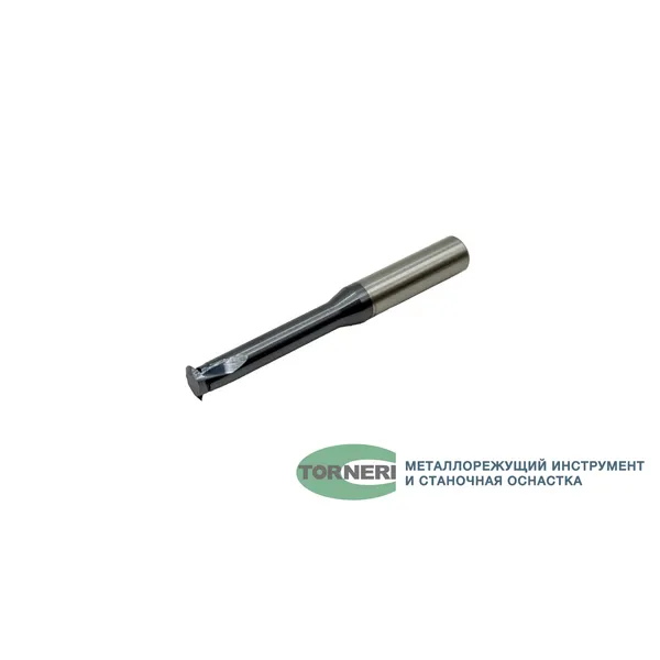 Резьбофреза однозаходная твердосплавная М 8.0х1.25 (D5.9х24хD6х50х3T) по стали с покрытием TiXCo t026169  (Фото 2)