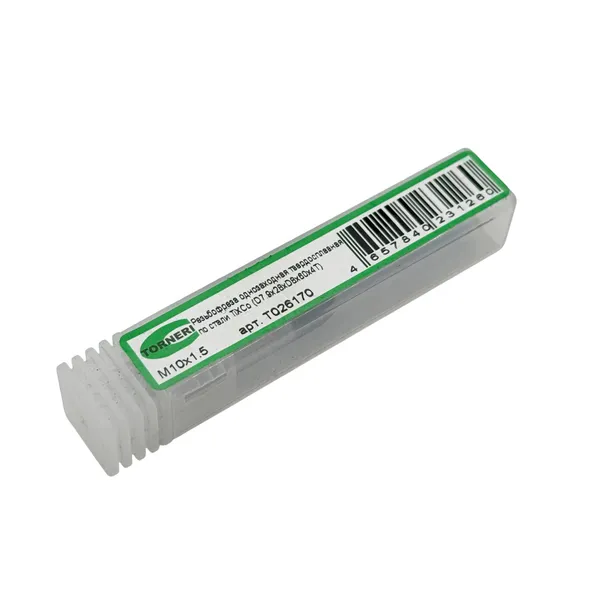 Резьбофреза однозаходная твердосплавная М 10х1.5 (D7.9х28хD8х60х4T) по стали с покрытием TiXCo t026170  (Фото 3)