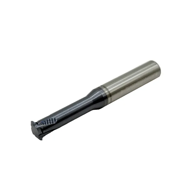 Фрезы твердосплавные t026171 Резьбофреза однозаходная твердосплавная М 12х1.75 (D9.9х30хD10х75х4T) по стали с покрытием TiXCo