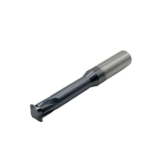 Фрезы твердосплавные t026172 Резьбофреза однозаходная твердосплавная М 14х2.0 (D9.9х36хD10х75х4T) по стали с покрытием TiXCo