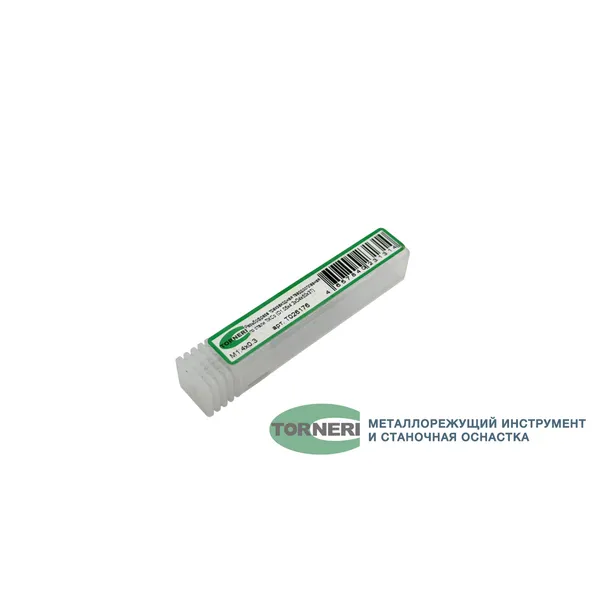 Резьбофреза трехзаходная твердосплавная М 1.4х0.3 (D1.05х3.4хD4х50х3T) по стали с покрытием TiXCo t026176  (Фото 2)