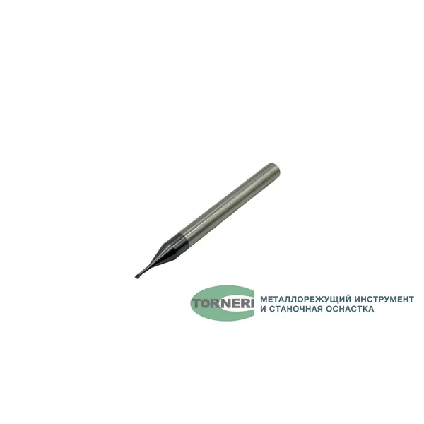 Резьбофреза трехзаходная твердосплавная М 1.4х0.3 (D1.05х3.4хD4х50х3T) по стали с покрытием TiXCo t026176  (Фото 3)
