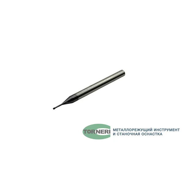 Резьбофреза трехзаходная твердосплавная М 1.6х0.35 (D1.2х4хD4х50х3T) по стали с покрытием TiXCo t026177  (Фото 2)