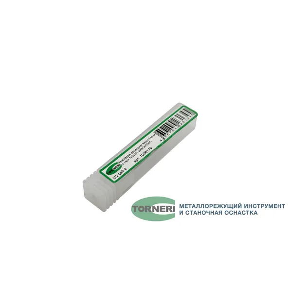 Резьбофреза трехзаходная твердосплавная М 2.0х0.4 (D1.55х6хD4х50х3T) по стали с покрытием TiXCo t026179  (Фото 3)