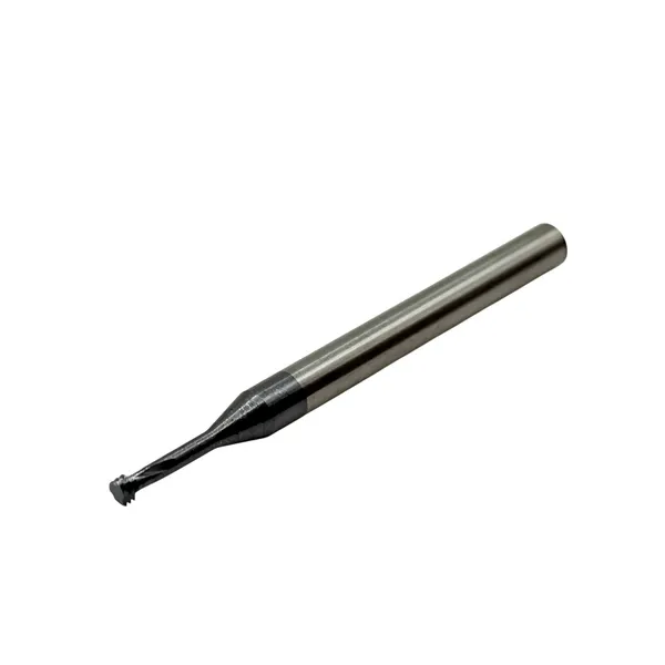 Фрезы твердосплавные t026181 Резьбофреза трехзаходная твердосплавная М 3.0х0.5 (D2.4х6.4хD4х50х3T) по стали с покрытием TiXCo