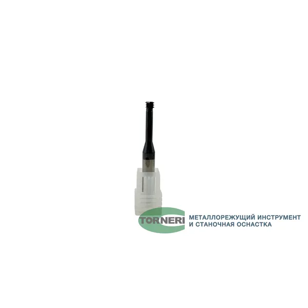 Резьбофреза трехзаходная твердосплавная М 6.0х1.0 (D4.8х18хD6х50х3T) по стали с покрытием TiXCo t026185  (Фото 3)