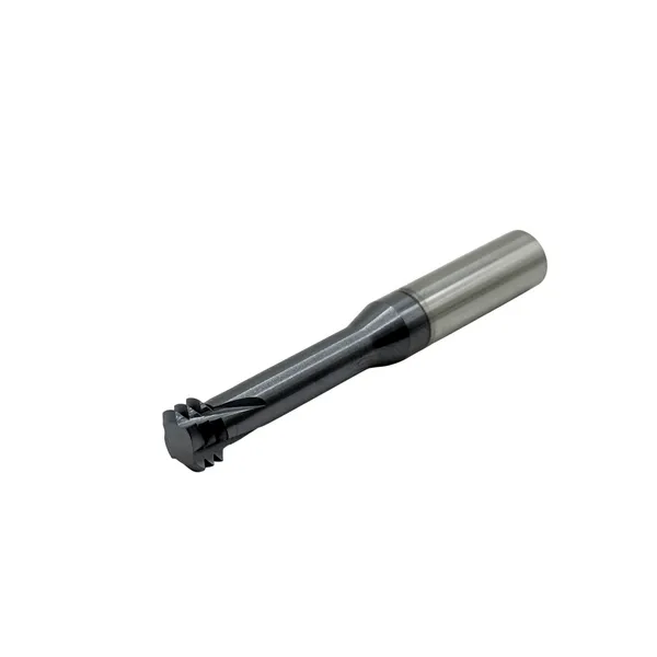 Фрезы твердосплавные t026188 Резьбофреза трехзаходная твердосплавная М 10х1.5 (D7.9х20хD8х60х4T) по стали с покрытием TiXCo