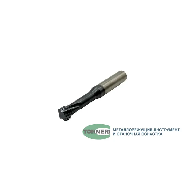 Фрезы твердосплавные t026191 Резьбофреза трехзаходная твердосплавная М 14х2.0 (D9.9х30хD10х75х4T) по стали с покрытием TiXCo