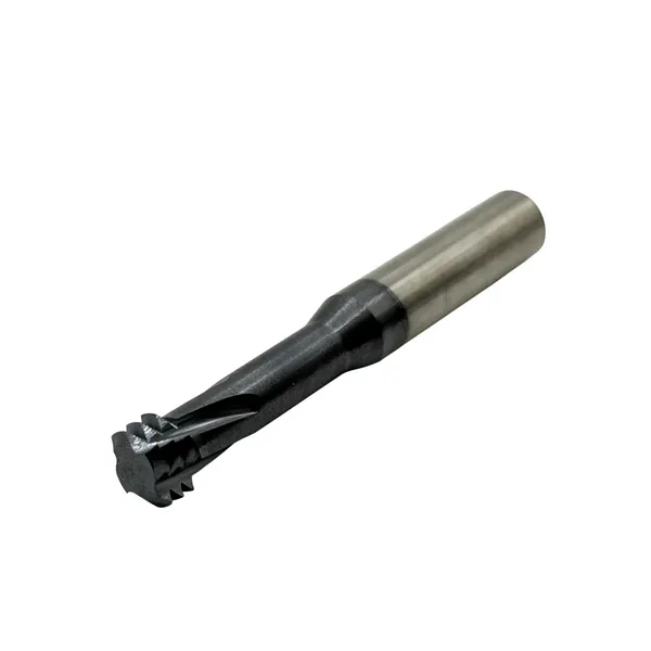 Фрезы твердосплавные t026191 Резьбофреза трехзаходная твердосплавная М 14х2.0 (D9.9х30хD10х75х4T) по стали с покрытием TiXCo