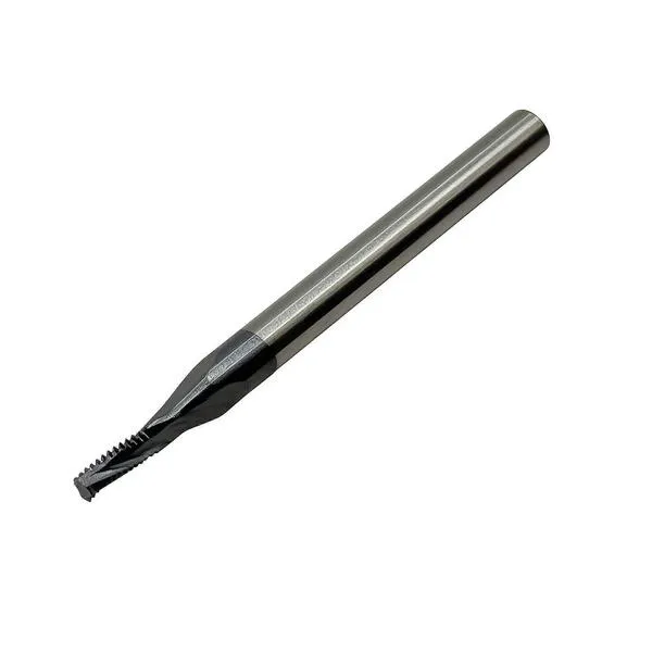 Фрезы твердосплавные t026195 Резьбофреза многозаходная твердосплавная М 3.0х0.5 (D2.4х6хD4х50х3T) по стали с покрытием TiXCo
