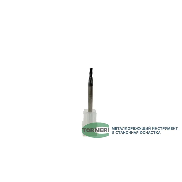 Резьбофреза многозаходная твердосплавная М 4.0х0.7 (D3.15х8хD4х50х3T) по стали с покрытием TiXCo t026197  (Фото 3)