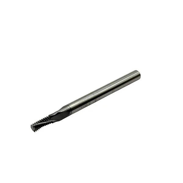Фрезы твердосплавные t026197 Резьбофреза многозаходная твердосплавная М 4.0х0.7 (D3.15х8хD4х50х3T) по стали с покрытием TiXCo