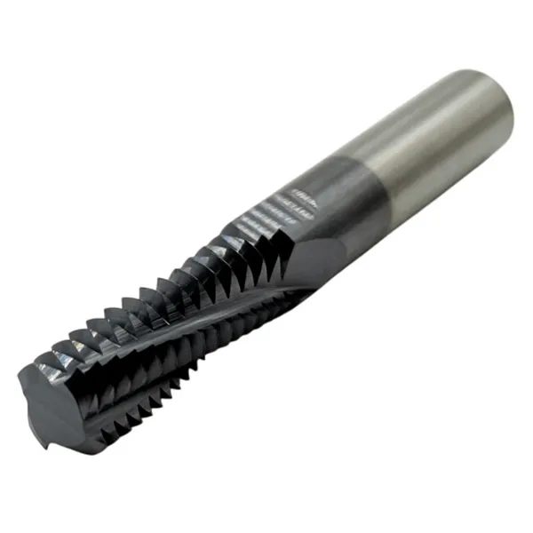 Фрезы твердосплавные t026198 Резьбофреза многозаходная твердосплавная М 5.0х0.8 (D3.9х10хD4х50х3T) по стали с покрытием TiXCo