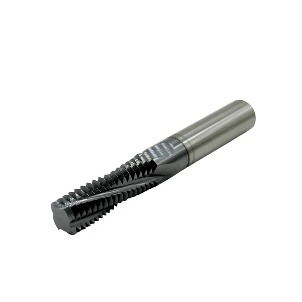 Фрезы твердосплавные t026202 Резьбофреза многозаходная твердосплавная М 12х1.75 (D9.9х30хD10х75х4T) по стали с покрытием TiXCo
