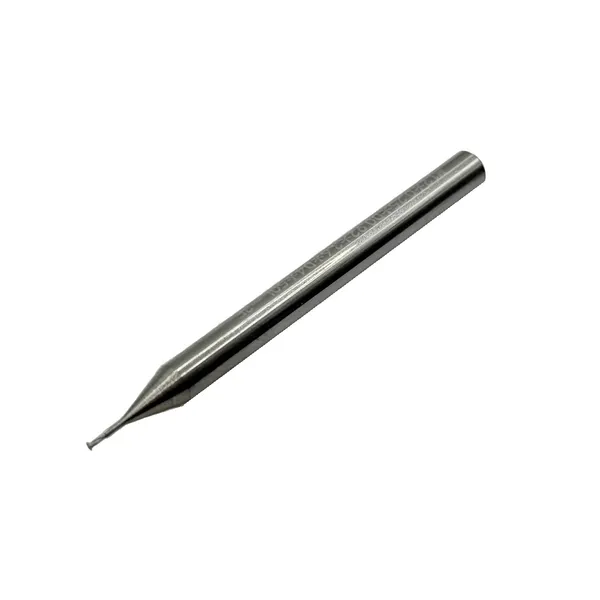 Фрезы твердосплавные t026207 Резьбофреза однозаходная твердосплавная М 1.2х0.25 (D0.92х3.6хD4х50х3T) по алюминию