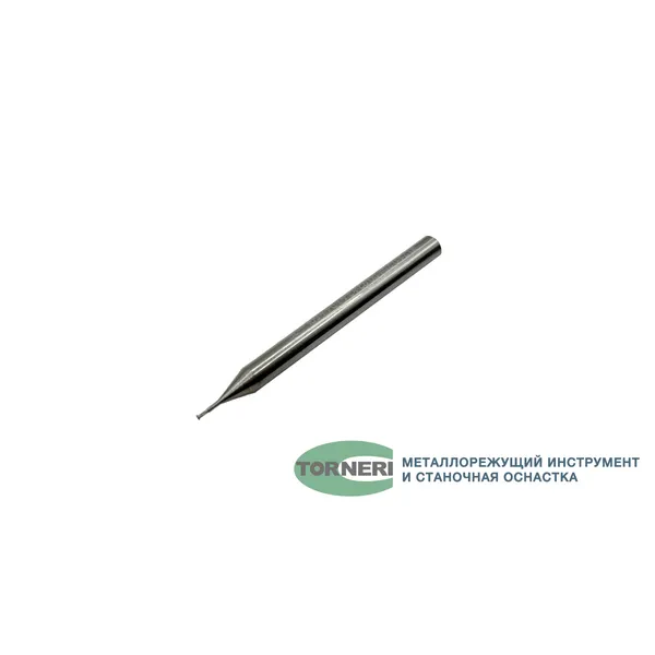 Фрезы твердосплавные t026207 Резьбофреза однозаходная твердосплавная М 1.2х0.25 (D0.92х3.6хD4х50х3T) по алюминию