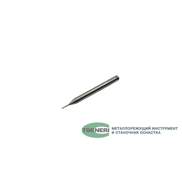 Фрезы твердосплавные t026208 Резьбофреза однозаходная твердосплавная М 1.4х0.3 (D1.05х4.2хD4х50х3T) по алюминию