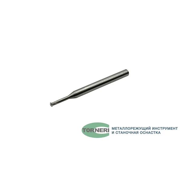 Фрезы твердосплавные t026214 Резьбофреза однозаходная твердосплавная М 3.5х0.6 (D2.75х10хD4х50х3T) по алюминию