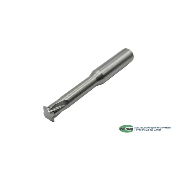 Фрезы твердосплавные t026217 Резьбофреза однозаходная твердосплавная М 6.0х1.0 (D4.8х18хD6х50х3T) по алюминию